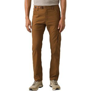 PRANA Men's Stretch Zion II Slim Fit Cargo Pants Sepia Brown 32x32 EUC